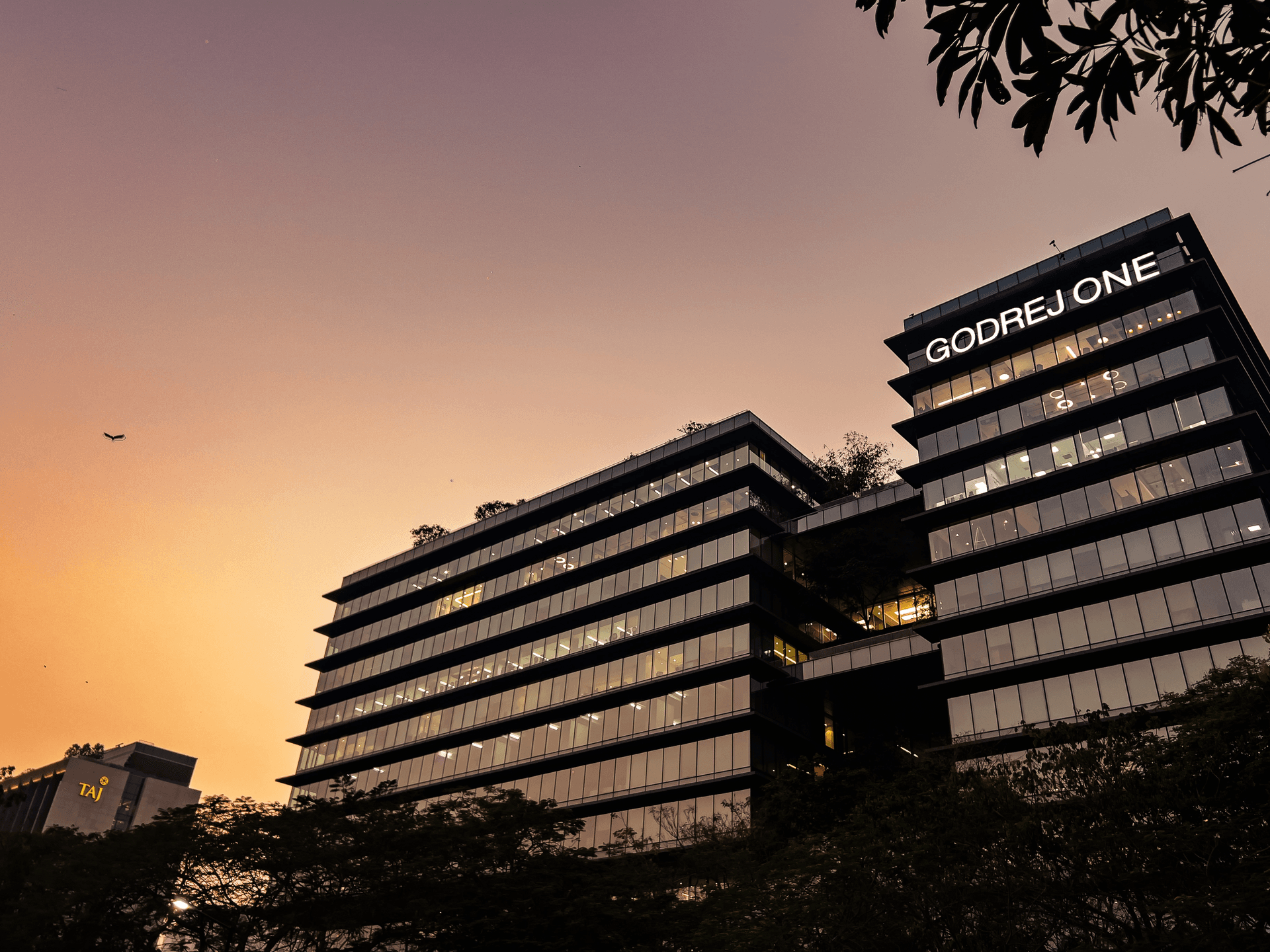 Banner image showing a montage of Godrej's work and impact